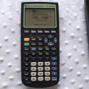 Texas instrument  Ti 83 plus black